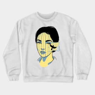 Quarantine girl Crewneck Sweatshirt